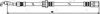 APEC braking HOS3819 Brake Hose